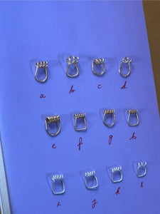 coil sketch rings