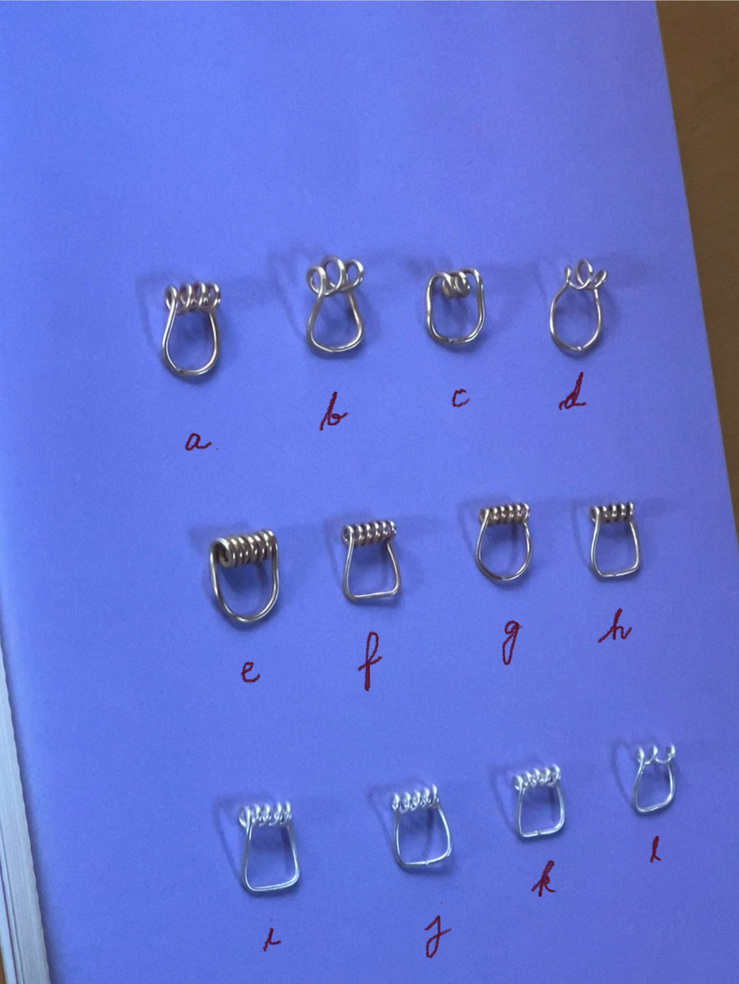 coil sketch rings