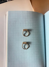 Load image into Gallery viewer, brass coil rings series 2