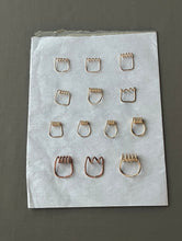 Load image into Gallery viewer, brass coil ring series 3