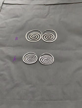 Load image into Gallery viewer, fine silver tight spiral (a or b)