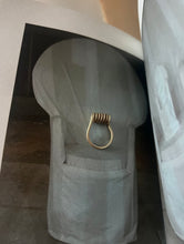 Load image into Gallery viewer, brass coil rings series 2