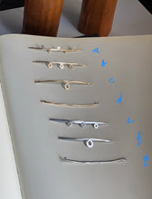 Load image into Gallery viewer, hand forged hair barrette series