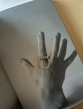 Load image into Gallery viewer, brass coil rings series 2