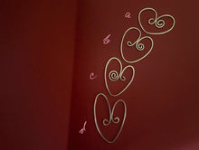 Load image into Gallery viewer, heart book clip/jewelry series