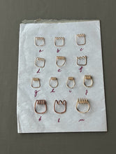 Load image into Gallery viewer, brass coil ring series 3